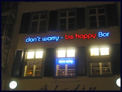 Photo: Don’t worry, be happy